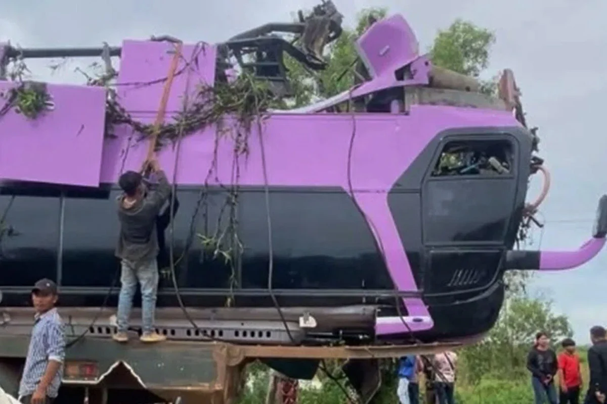 চালক ঘুমিয়ে যাওয়ায় সেতু থেকে পড়ল বাস, ১৬ যাত্রীর মর্মান্তিক ‍মৃত্যু